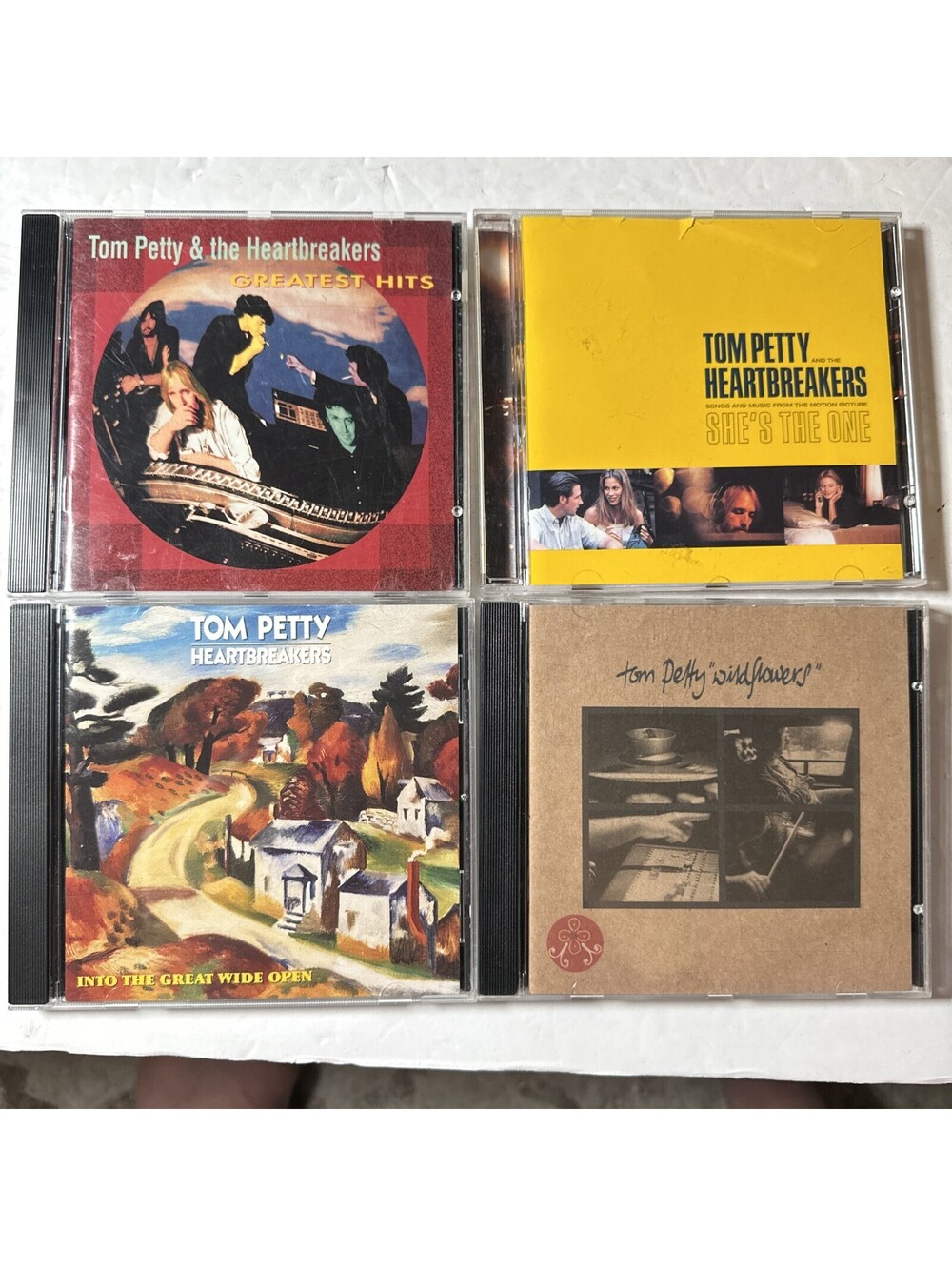 Tom Petty And The Heartbreakers CD Lot I’d 4 Greatest Hits (1993) Wildflowers